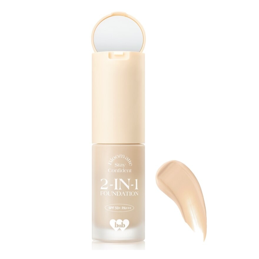 Bloomatte StayConfident 2in1Foundation LN1 Seashell