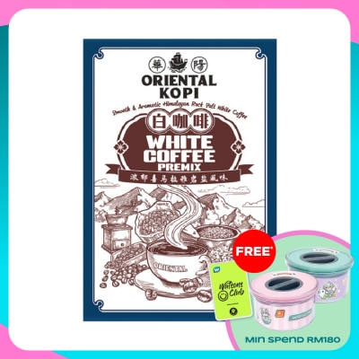 ORIENTAL KOPI Himalayan Rock Salt White Coffee 38g X 10's
