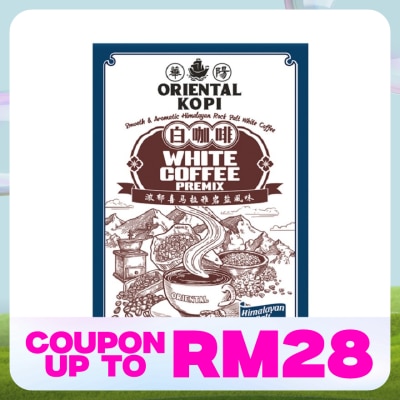 ORIENTAL KOPI Himalayan Rock Salt White Coffee 38g X 10's