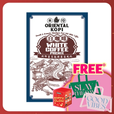 ORIENTAL KOPI Himalayan Rock Salt White Coffee 38g X 10's