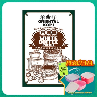 ORIENTAL KOPI - Hazelnut White Coffee 40g X 10's