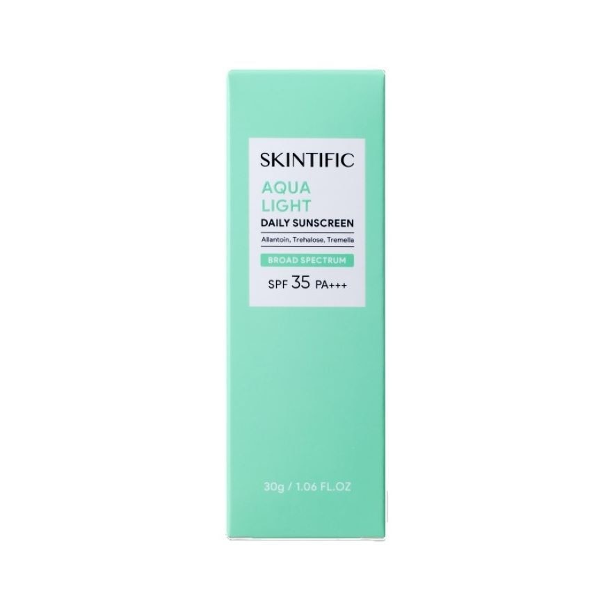 SKINTIFIC, Aqua Light Daily Sunscreen SPF 35 PA+++ 30ml | Watsons Malaysia