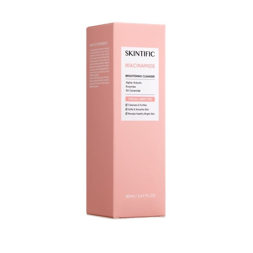 Niacinamide Brightening Facial Cleanser 80ml