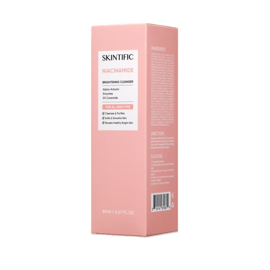 Niacinamide Brightening Facial Cleanser 80ml