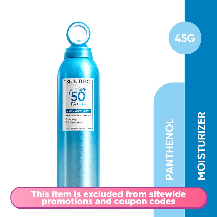 Outdoor Sunscreen Spray SPF 50+ PA++++ 250ml