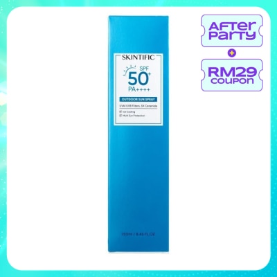 SKINTIFIC Outdoor Sunscreen Spray SPF 50+ PA++++ 250ml