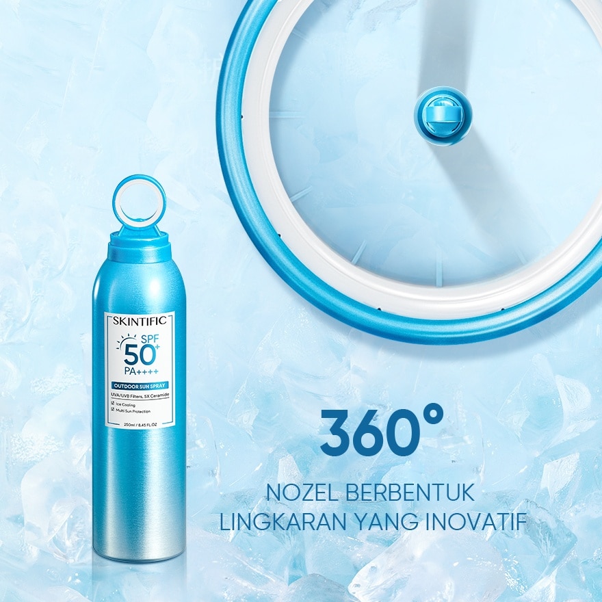 Outdoor Sunscreen Spray SPF 50+ PA++++ 250ml