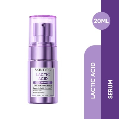 SKINTIFIC - Lactic Acid Skin Renewal Exfoliating Serum 20ml