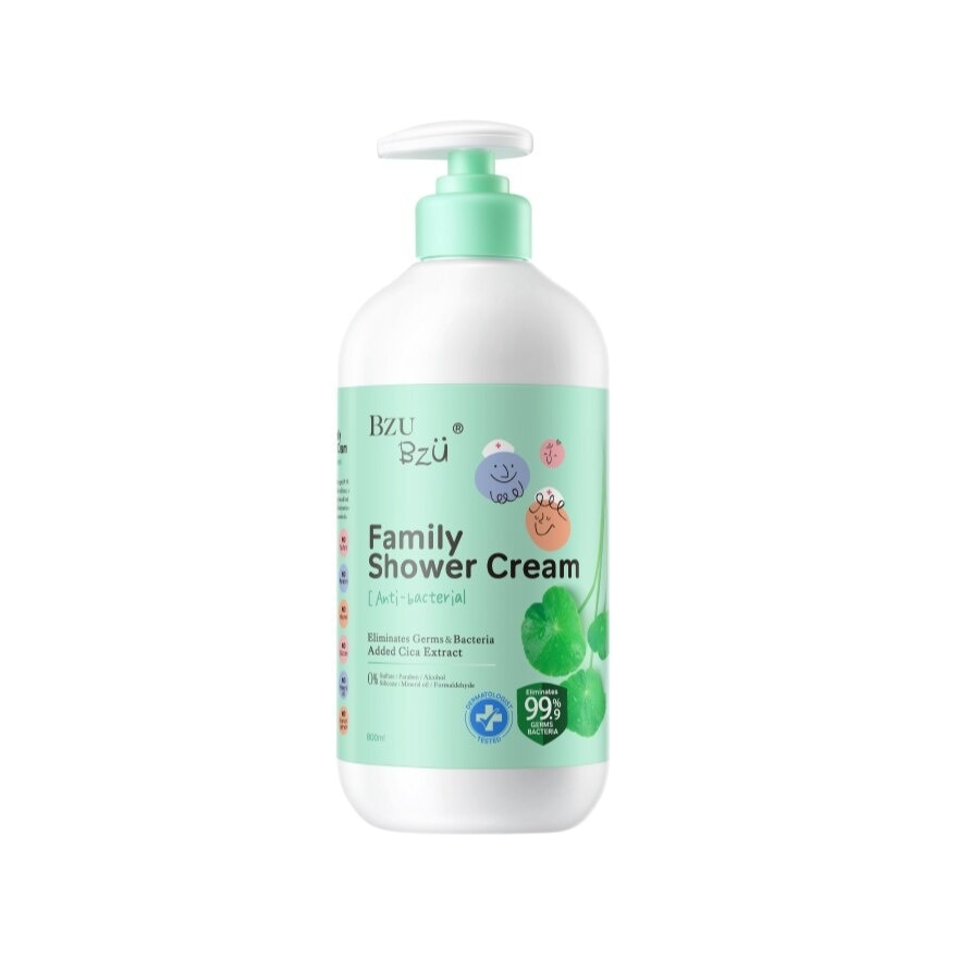 Family Shower Cream Anti-bacterial 800ml