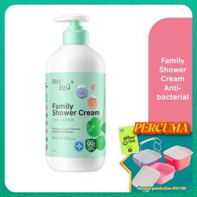 BZU BZU - Family Shower Cream Anti-bacterial 800ml
