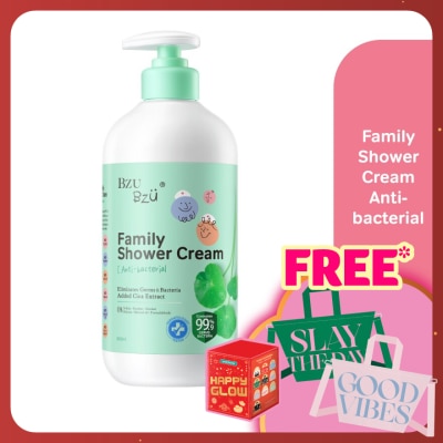 BZU BZU Family Shower Cream Anti-bacterial 800ml