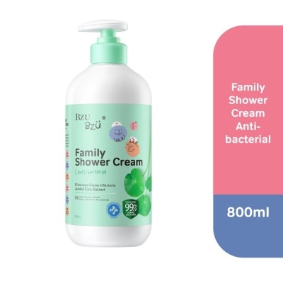 BZU BZU Family Shower Cream Anti-bacterial 800ml