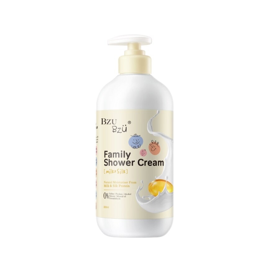 Family Shower Cream Milk & Silk 800ml