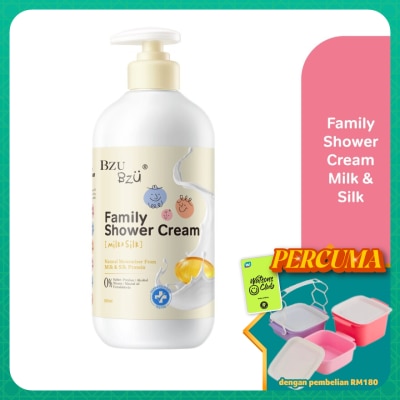 BZU BZU - Family Shower Cream Milk & Silk 800ml