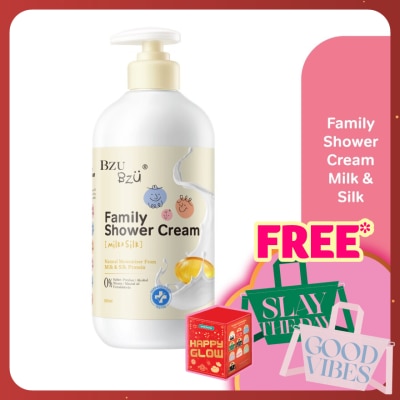 BZU BZU Family Shower Cream Milk & Silk 800ml