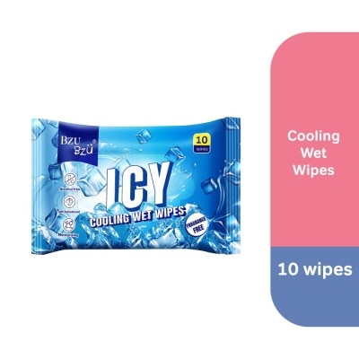 BZU BZU Cooling Wet Wipes 10s