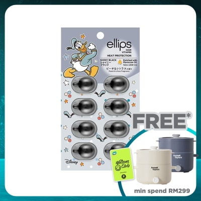 ELLIPS Hair Vitamin Disney Donald Shiny Black 8's