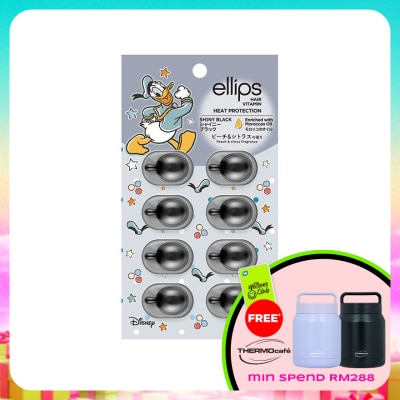 ELLIPS - Hair Vitamin Disney Donald Shiny Black 8's
