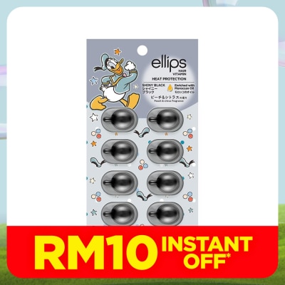 ELLIPS Hair Vitamin Disney Donald Shiny Black 8's