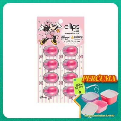 ELLIPS - Hair Vitamin Disney Minnie Hair Treatment 8's