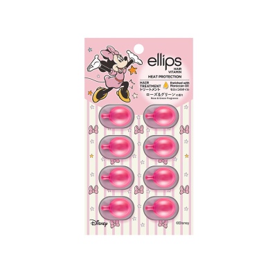 ELLIPS - Hair Vitamin Disney Minnie Hair Treatment 8's
