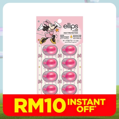 ELLIPS Hair Vitamin Disney Minnie Hair Treatment 8's