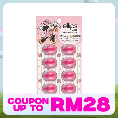 ELLIPS Hair Vitamin Disney Minnie Hair Treatment 8's