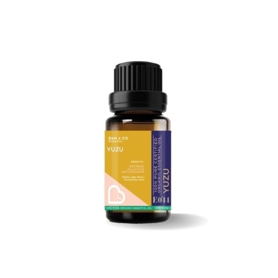 BAM & CO Yuzu Organic Essential Oil 10ml