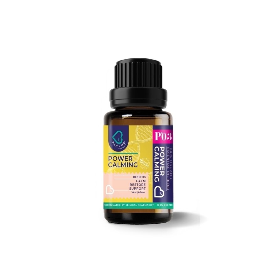 Power Calming Organic Essential Oil Blend 10ml