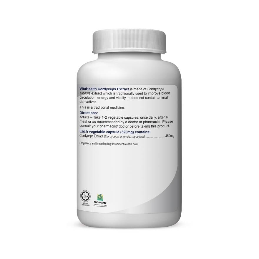 Cordyceps Extract 450Mg 60s