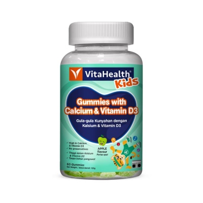 VITAHEALTH - Kids Gummies With Calcium & Vitamin D3 60s