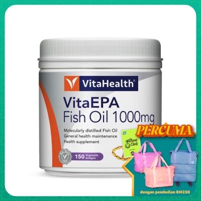 VITAHEALTH EPA Fish Oil 1000Mg Softgel 150s