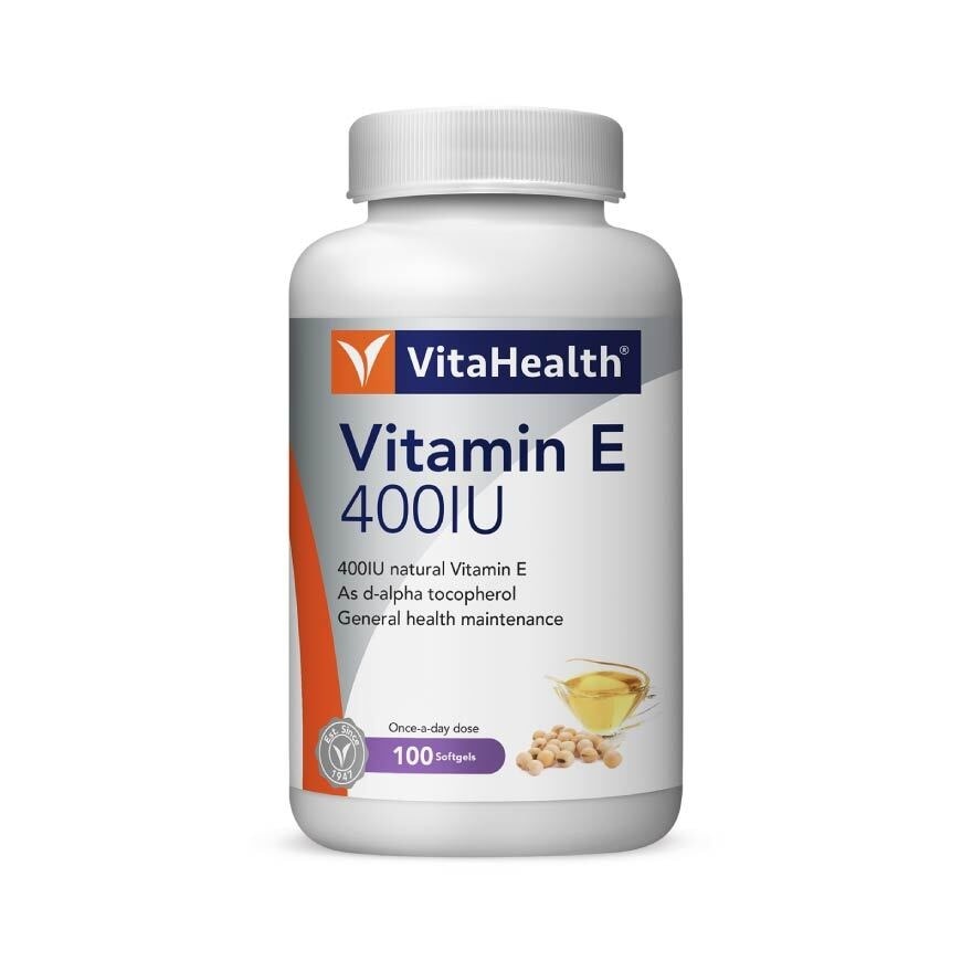 Vitamin E 400IU 100s