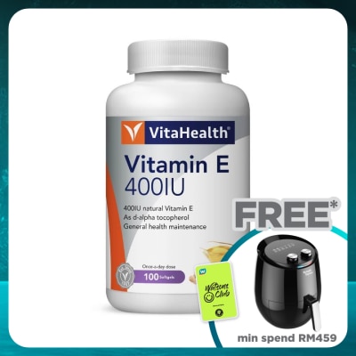 VITAHEALTH Vitamin E 400IU 100s