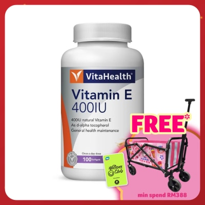 VITAHEALTH Vitamin E 400IU 100s