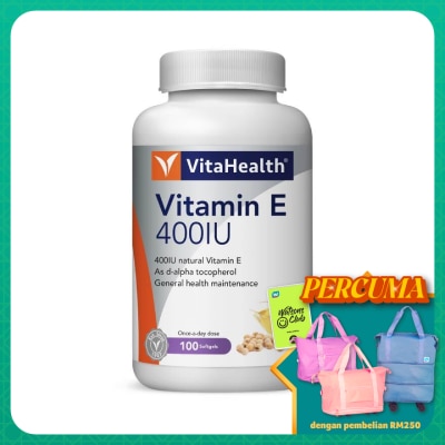 VITAHEALTH Vitamin E 400IU 100s