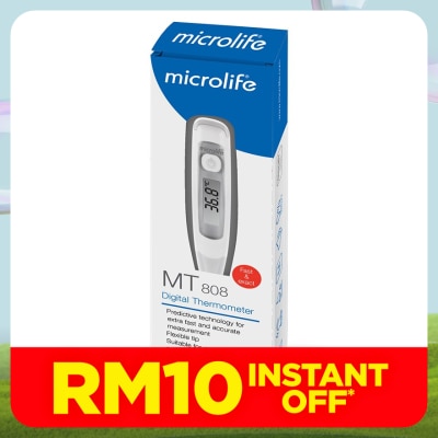 MICROLIFE Digital Thermometer Flexible Tip MT808 1s