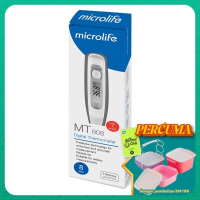 MICROLIFE - Digital Thermometer Flexible Tip MT808 1s