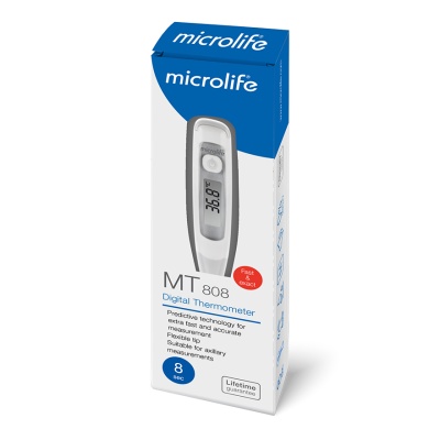 MICROLIFE - Digital Thermometer Flexible Tip MT808 1s