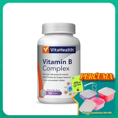 VITAHEALTH - Vitamin B Complex 30s