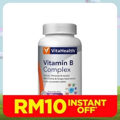 VITAHEALTH Vitamin B Complex 30s