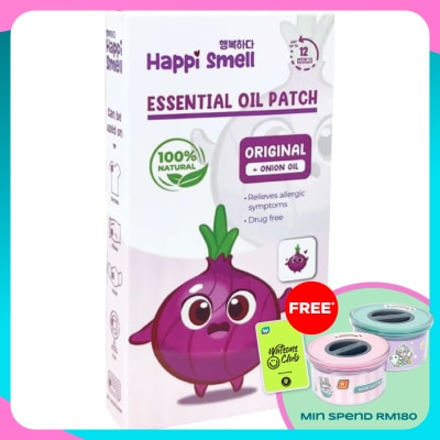 HAPPI SMELL Onion Essential Oil Patch 6s