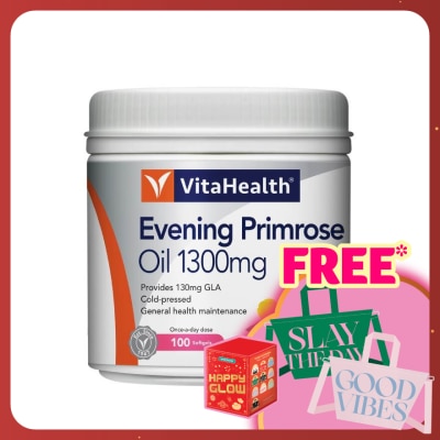 VITAHEALTH Evening Primrose Oil 1300Mg 100s