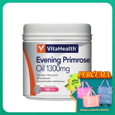 VITAHEALTH Evening Primrose Oil 1300Mg 100s