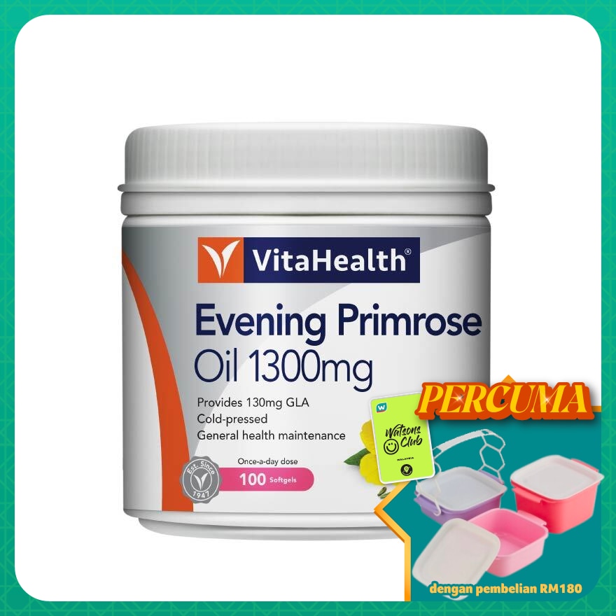Evening Primrose Oil 1300Mg 100s