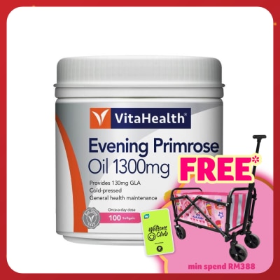 VITAHEALTH Evening Primrose Oil 1300Mg 100s