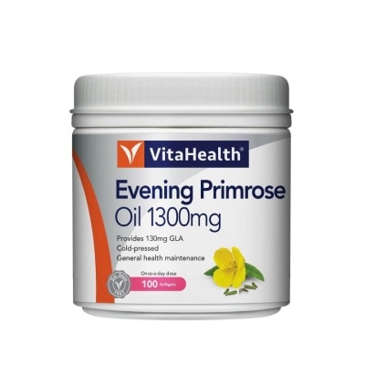 VITAHEALTH Evening Primrose Oil 1300Mg 100s