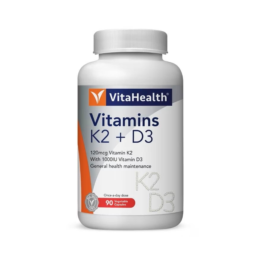 Vitamins K2 + D3 90s image