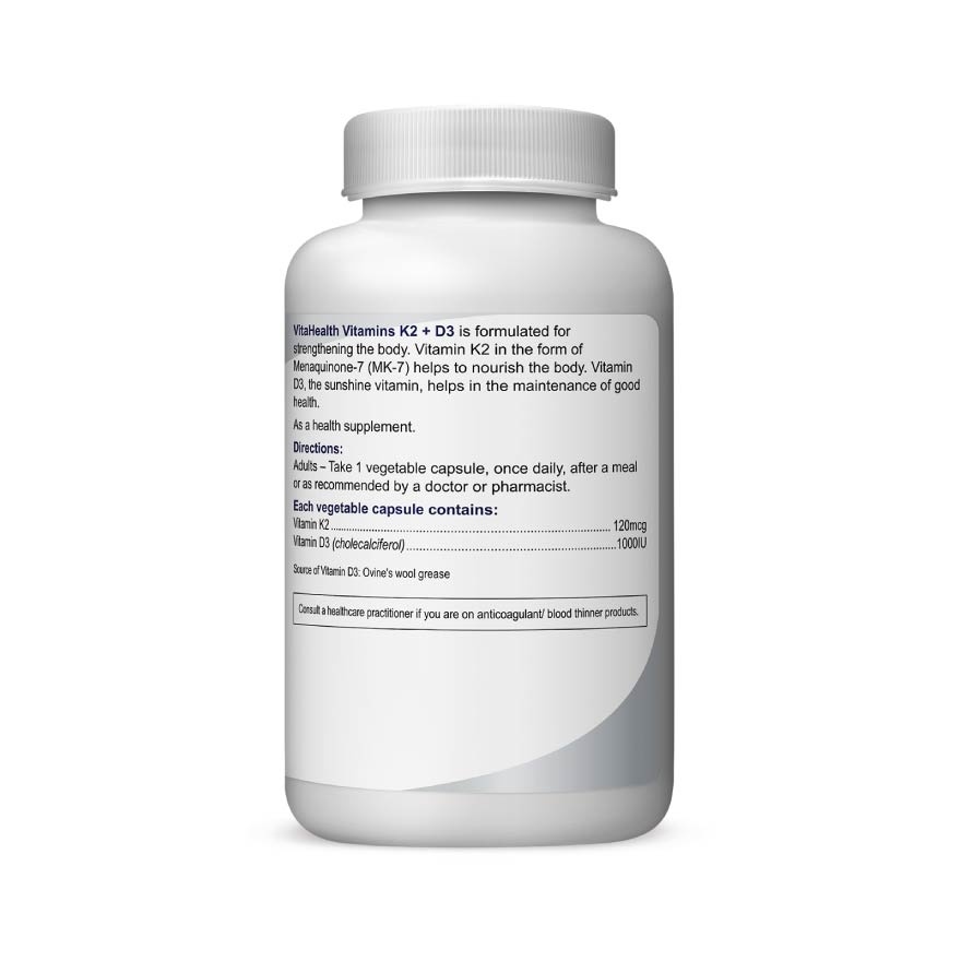 Vitamins K2 + D3 90s image