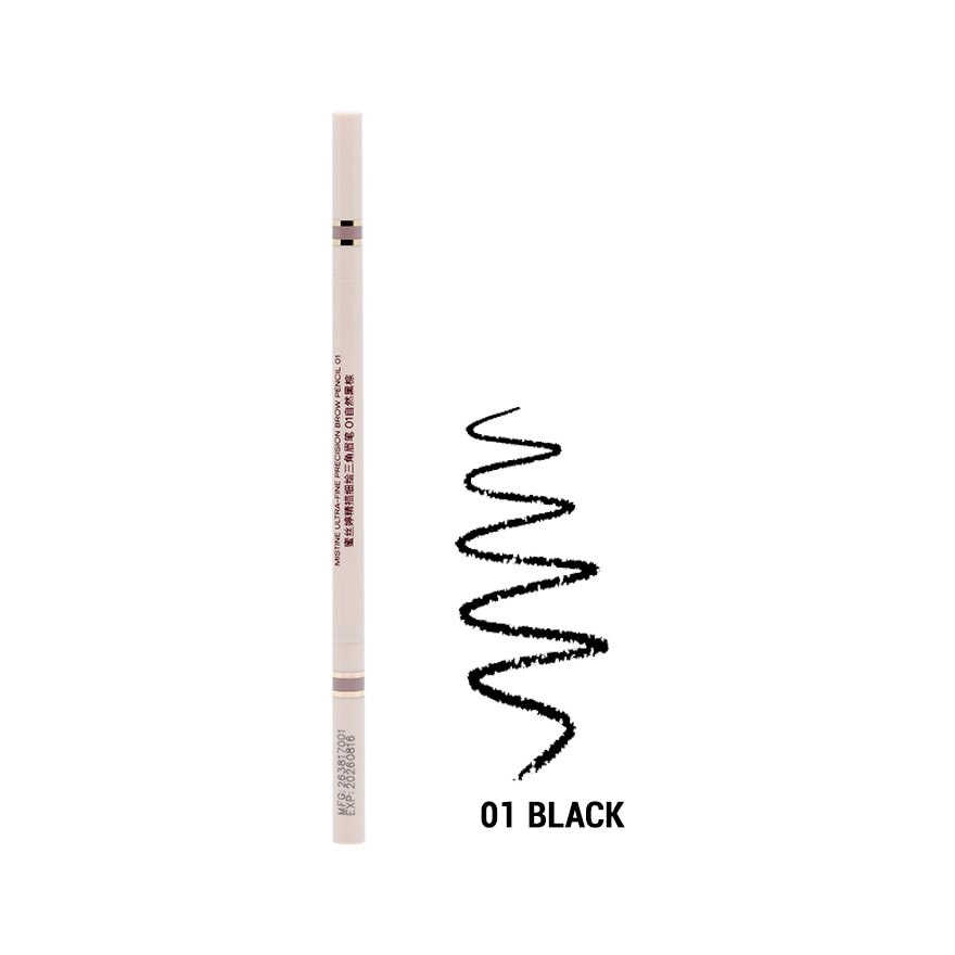 Ultra-Fine Precision Brow Pencil 01 Black